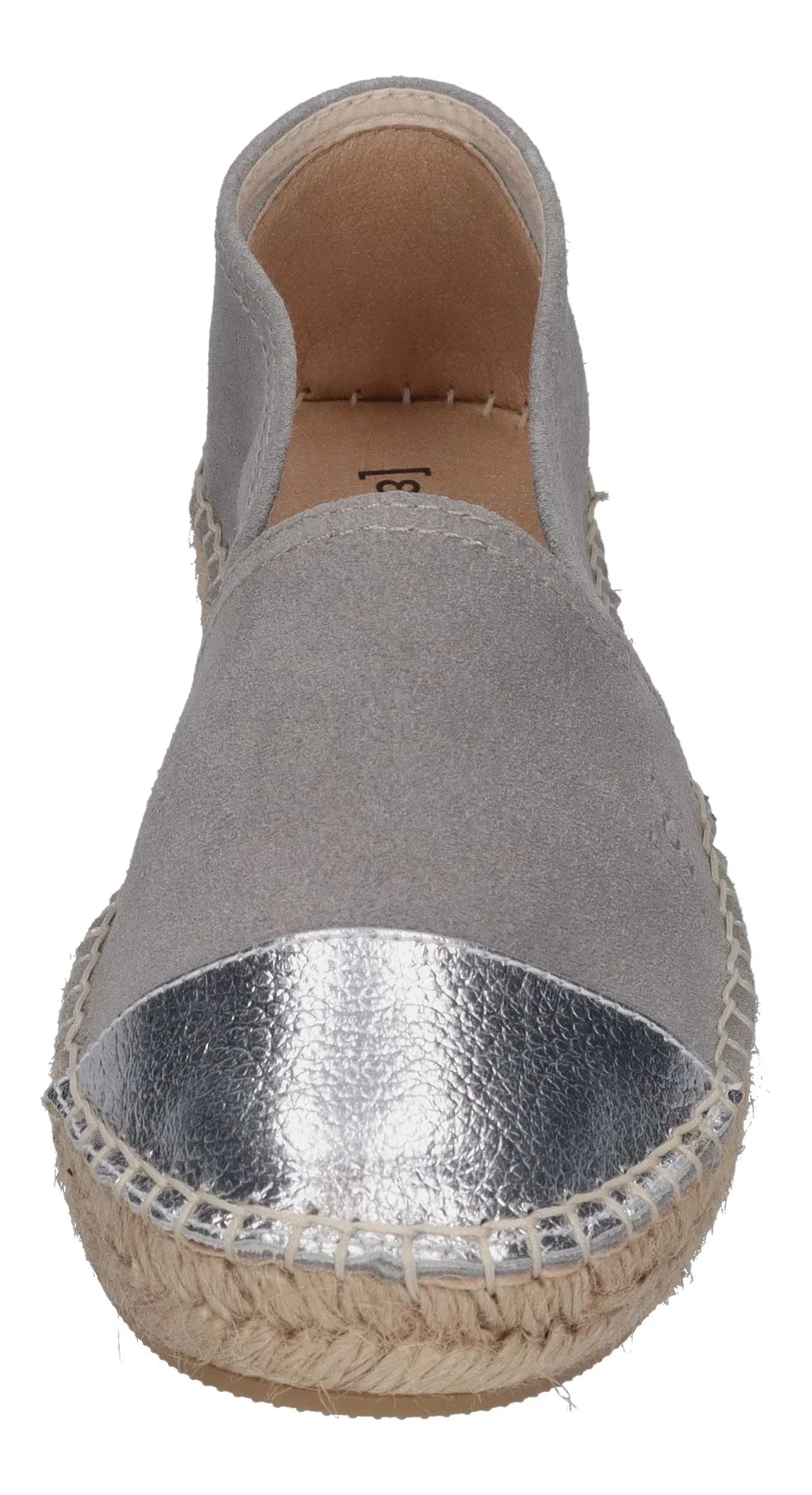 ESPADRIJ L'ORIGINALE Damen Espadrilles - CLASSIC CAP3  - gris