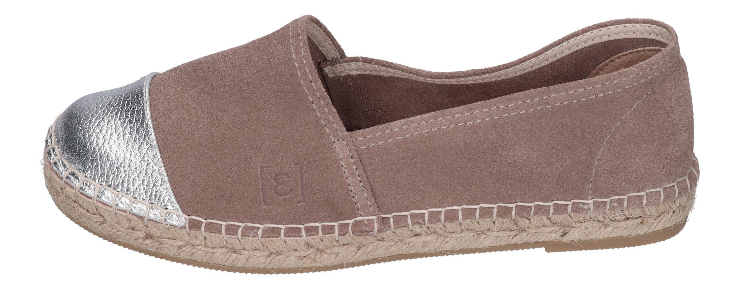 ESPADRIJ L'ORIGINALE Damen Espadrilles - CLASSIC CAP3  - sable