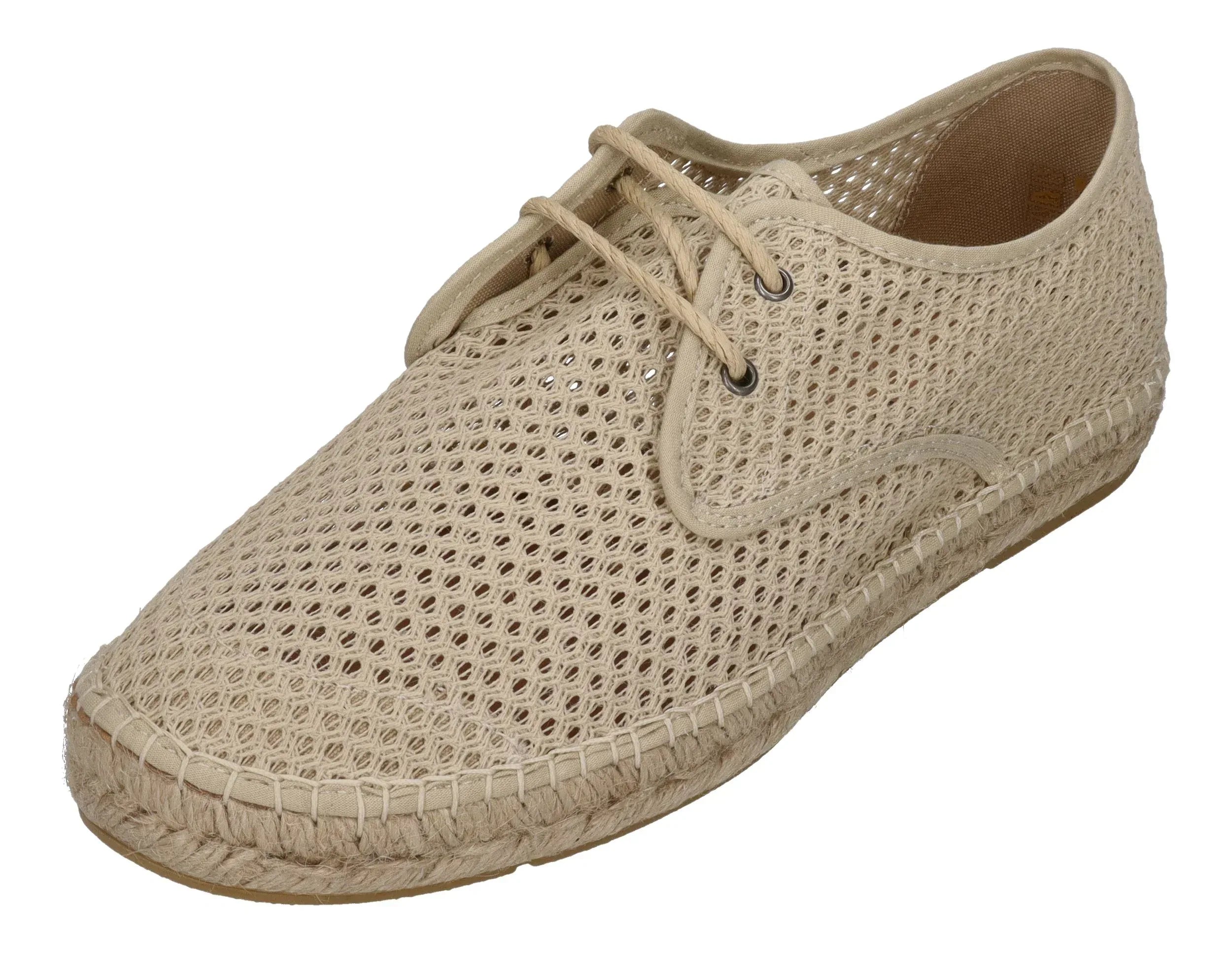 ESPADRIJ L'ORIGINALE Herren Espadrilles - PAYSAN MESH MEN - nature