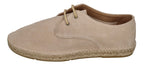 ESPADRIJ L'ORIGINALE Herren Espadrilles PAYSAN VELOUR MEN beige