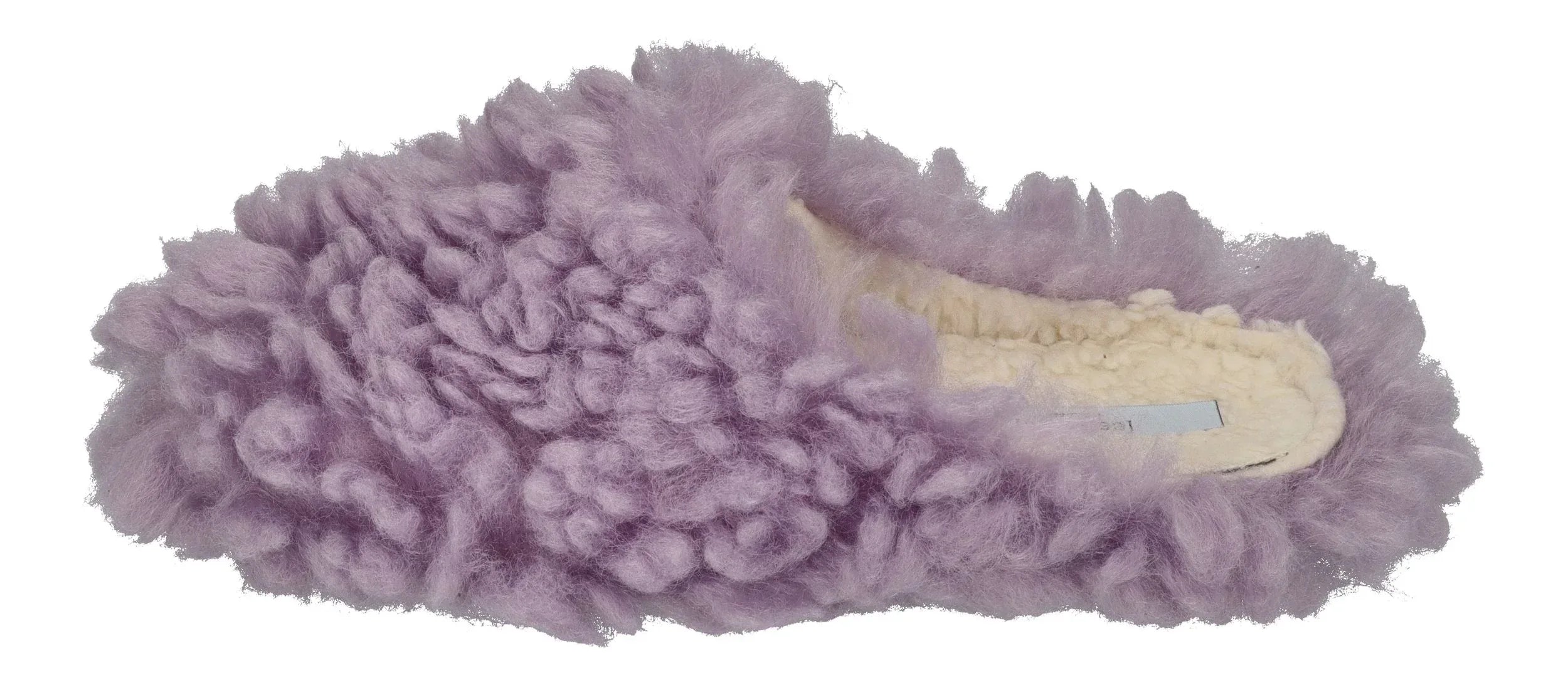 ESPADRIJ L'ORIGINALE Damen Hausschuhe CHAUSSON FLUFFY lavande