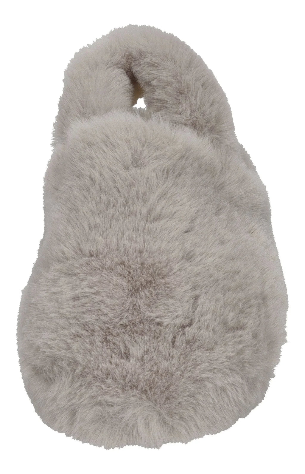 ESPADRIJ L'ORIGINALE Damen Hausschuhe ELASTIQUE FURRY gris