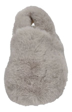 ESPADRIJ L'ORIGINALE Damen Hausschuhe ELASTIQUE FURRY gris