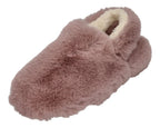 ESPADRIJ L'ORIGINALE Damen Hausschuhe ELASTIQUE FURRY rose
