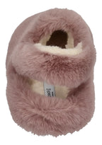 ESPADRIJ L'ORIGINALE Damen Hausschuhe ELASTIQUE FURRY rose