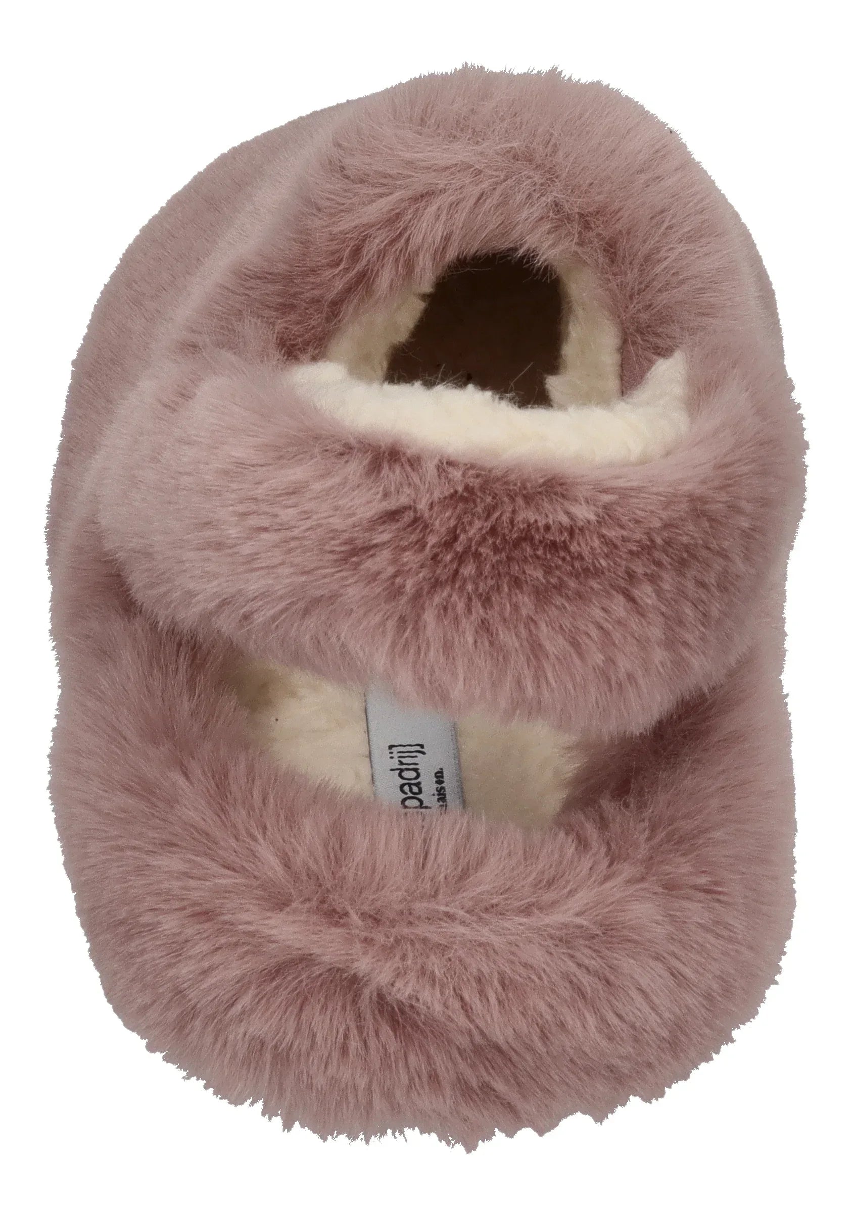 ESPADRIJ L'ORIGINALE Damen Hausschuhe ELASTIQUE FURRY rose