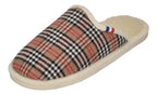 ESPADRIJ L'ORIGINALE Damen Hausschuhe CHAUSSON WOOLCHECK sable check small