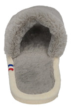 ESPADRIJ L'ORIGINALE Damen  Hausschuhe - PLAGE FLUFFY - gris