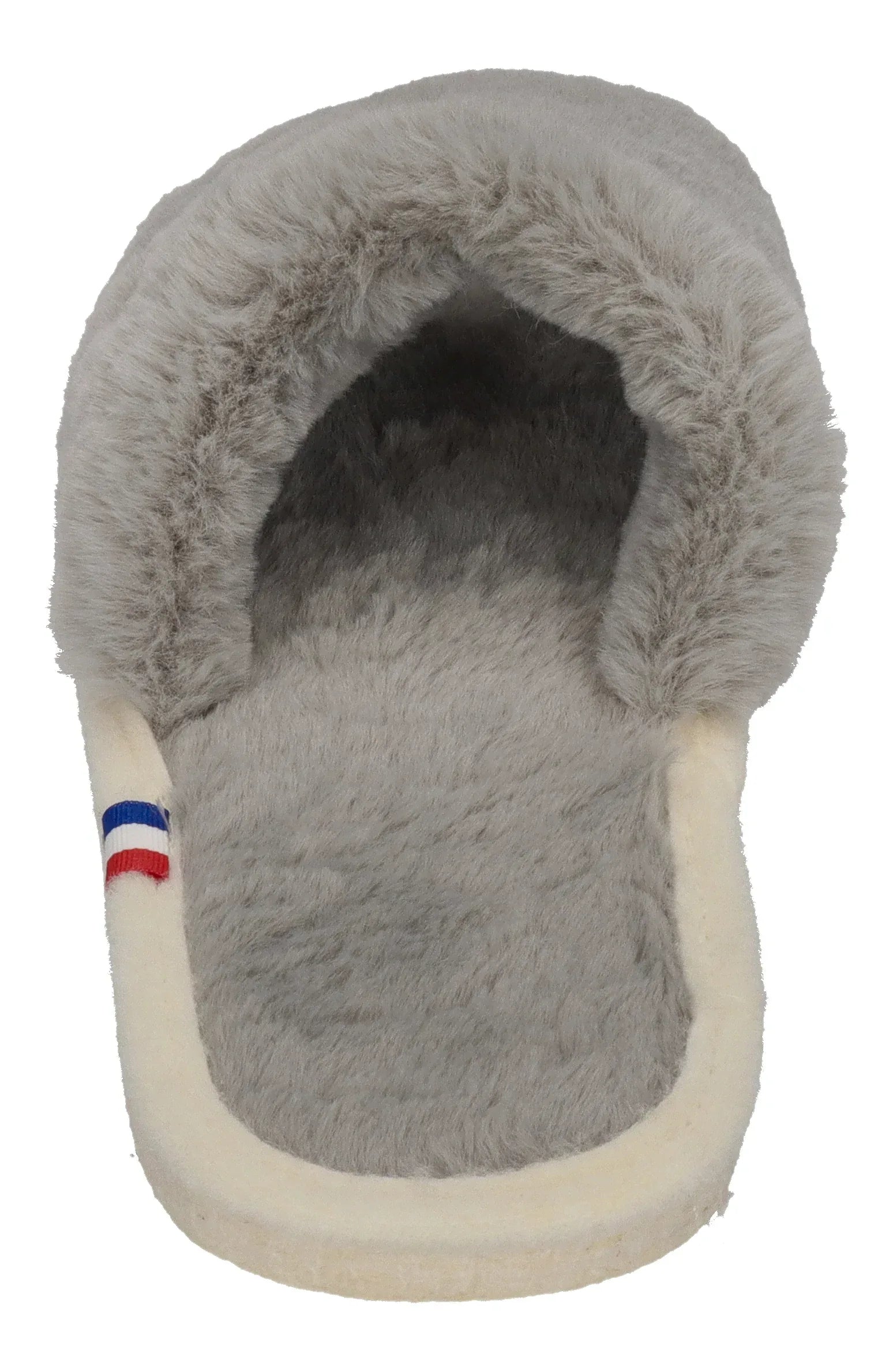 ESPADRIJ L'ORIGINALE Damen  Hausschuhe - PLAGE FLUFFY - gris