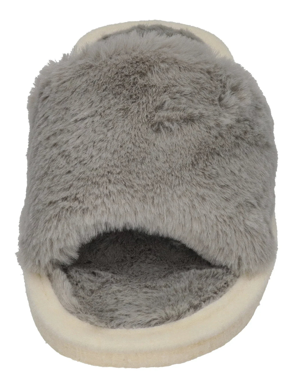 ESPADRIJ L'ORIGINALE Damen  Hausschuhe - PLAGE FLUFFY - gris