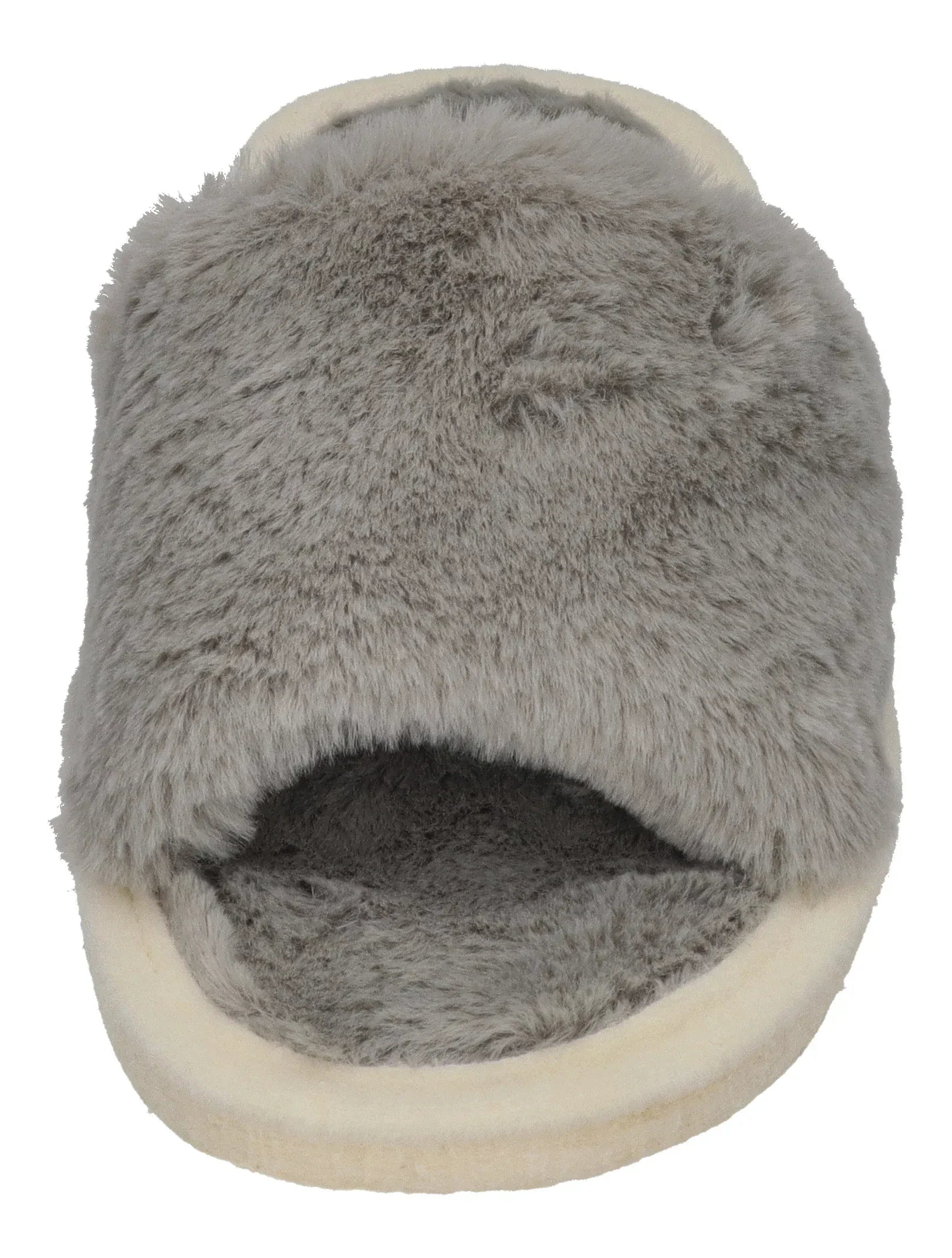 ESPADRIJ L'ORIGINALE Damen  Hausschuhe - PLAGE FLUFFY - gris