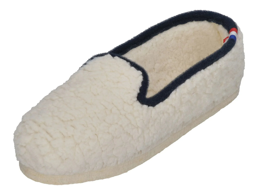 ESPADRIJ L'ORIGINALE Damen Hausschuhe TRADITIONALE ELLE TEDDY nature