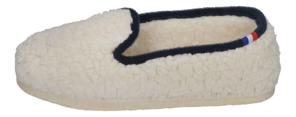 ESPADRIJ L'ORIGINALE Damen Hausschuhe TRADITIONALE ELLE TEDDY nature