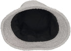 ESPADRIJ L'ORIGINALE Hut BUCKET HAT FROTTÉE 90 - gris