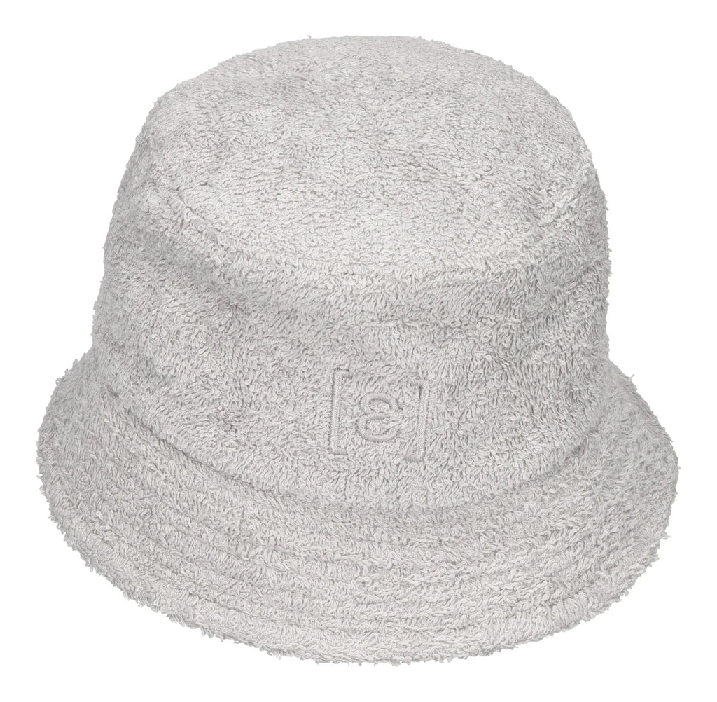 ESPADRIJ L'ORIGINALE Hut BUCKET HAT FROTTÉE 90 - gris