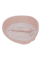 ESPADRIJ L'ORIGINALE Hut BUCKET HAT FROTTÉE 90 rose