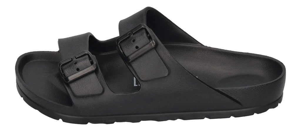 ESPADRIJ L'ORIGINALE Herren Pantolette AMI POOL MEN noir