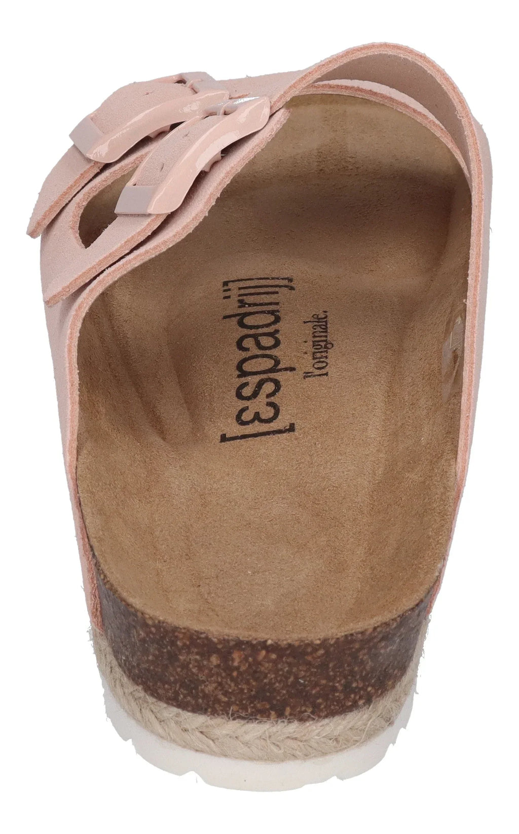 ESPADRIJ L'ORIGINALE Damen Pantolette - AMI VELOUR - apricot