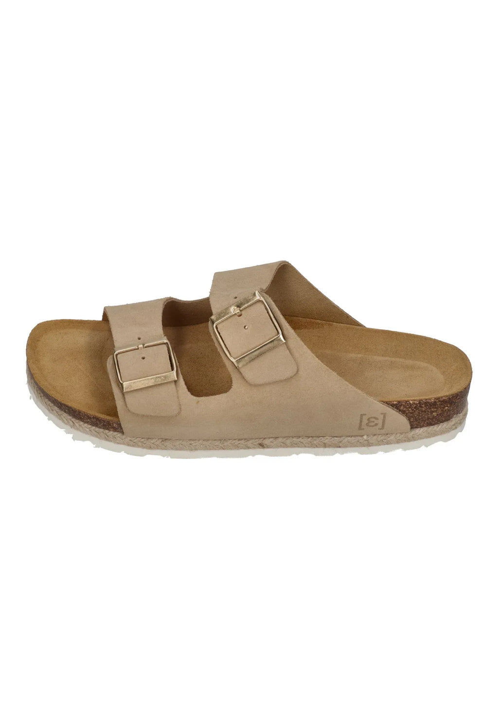 ESPADRIJ L'ORIGINALE Damen Pantolette - AMI VELOUR - beige – Pantoletten | shoedealo.shop – Bild 2