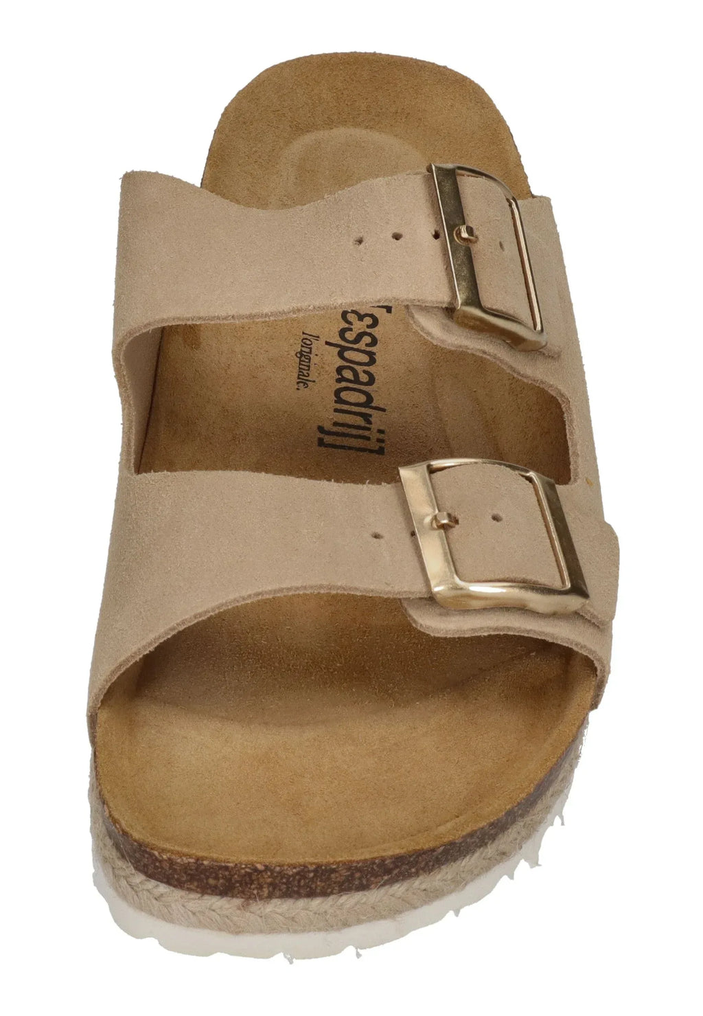ESPADRIJ L'ORIGINALE Damen Pantolette - AMI VELOUR - beige – Pantoletten | shoedealo.shop – Bild 3
