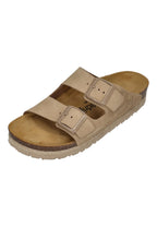 ESPADRIJ L'ORIGINALE Damen Pantolette - AMI VELOUR 2.0 - beige