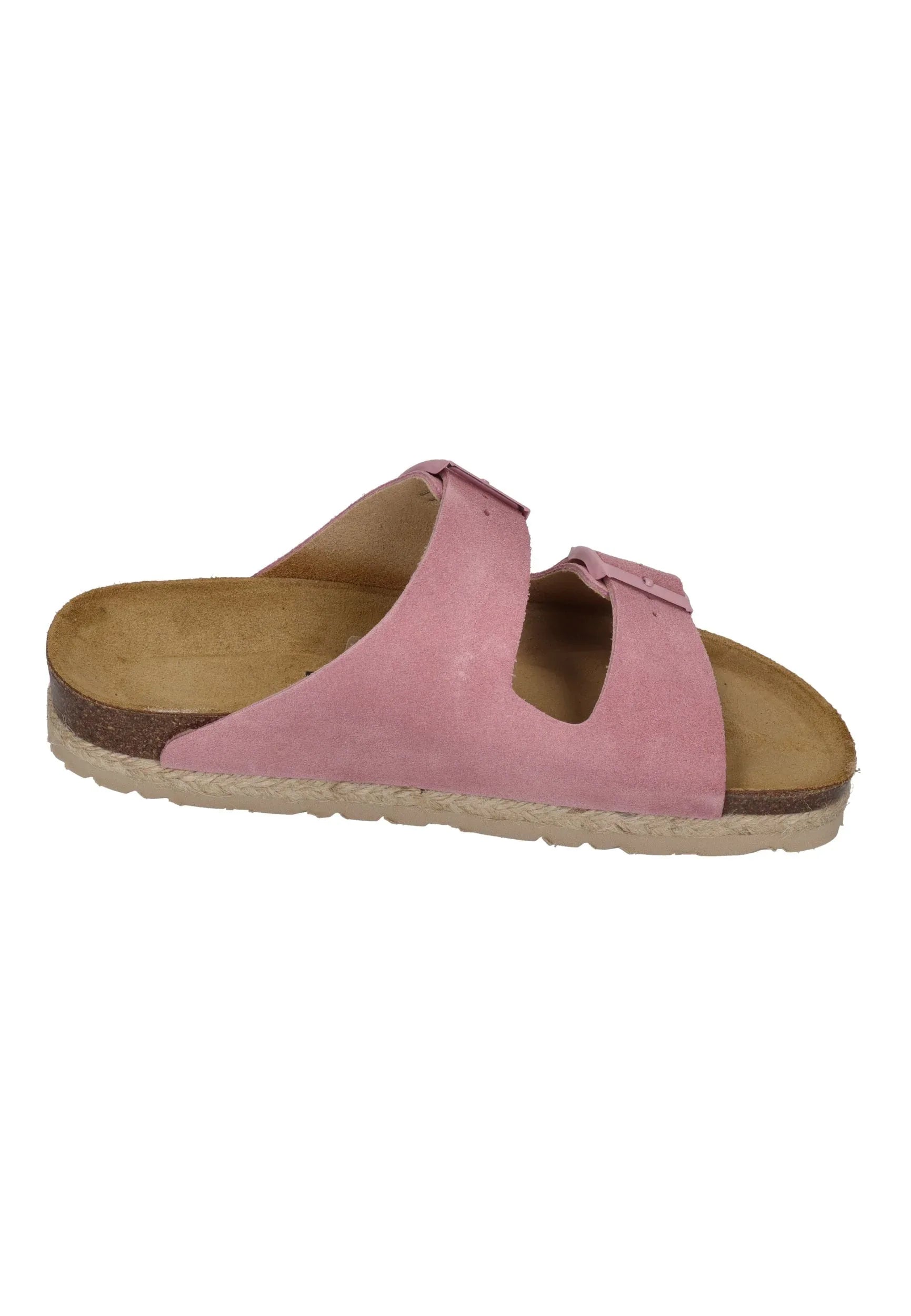 ESPADRIJ L'ORIGINALE Damen Pantolette - AMI VELOUR 2.0 - rose