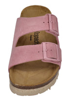 ESPADRIJ L'ORIGINALE Damen Pantolette - AMI VELOUR 2.0 - rose