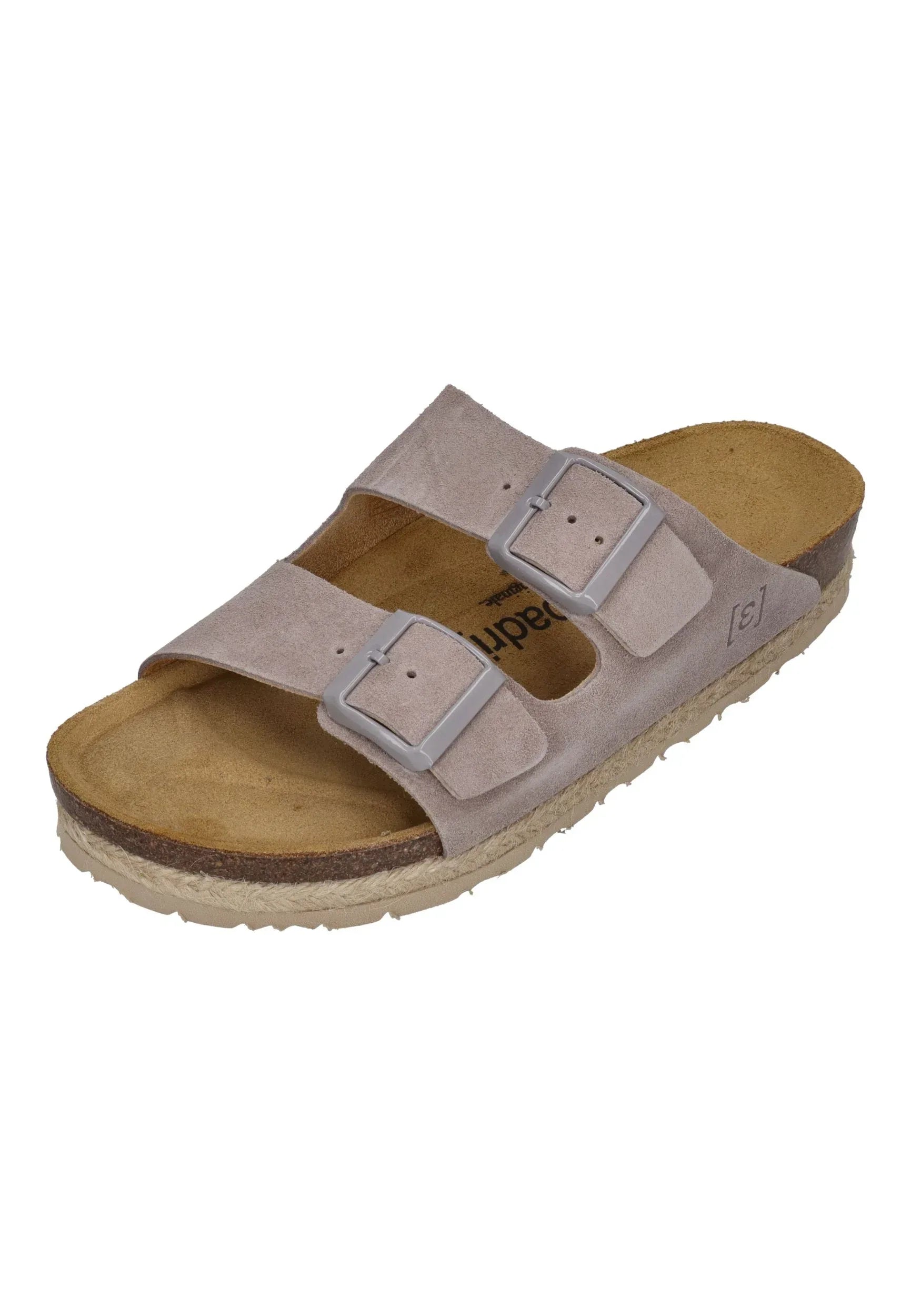 ESPADRIJ L'ORIGINALE Damen Pantolette AMI VELOUR sable