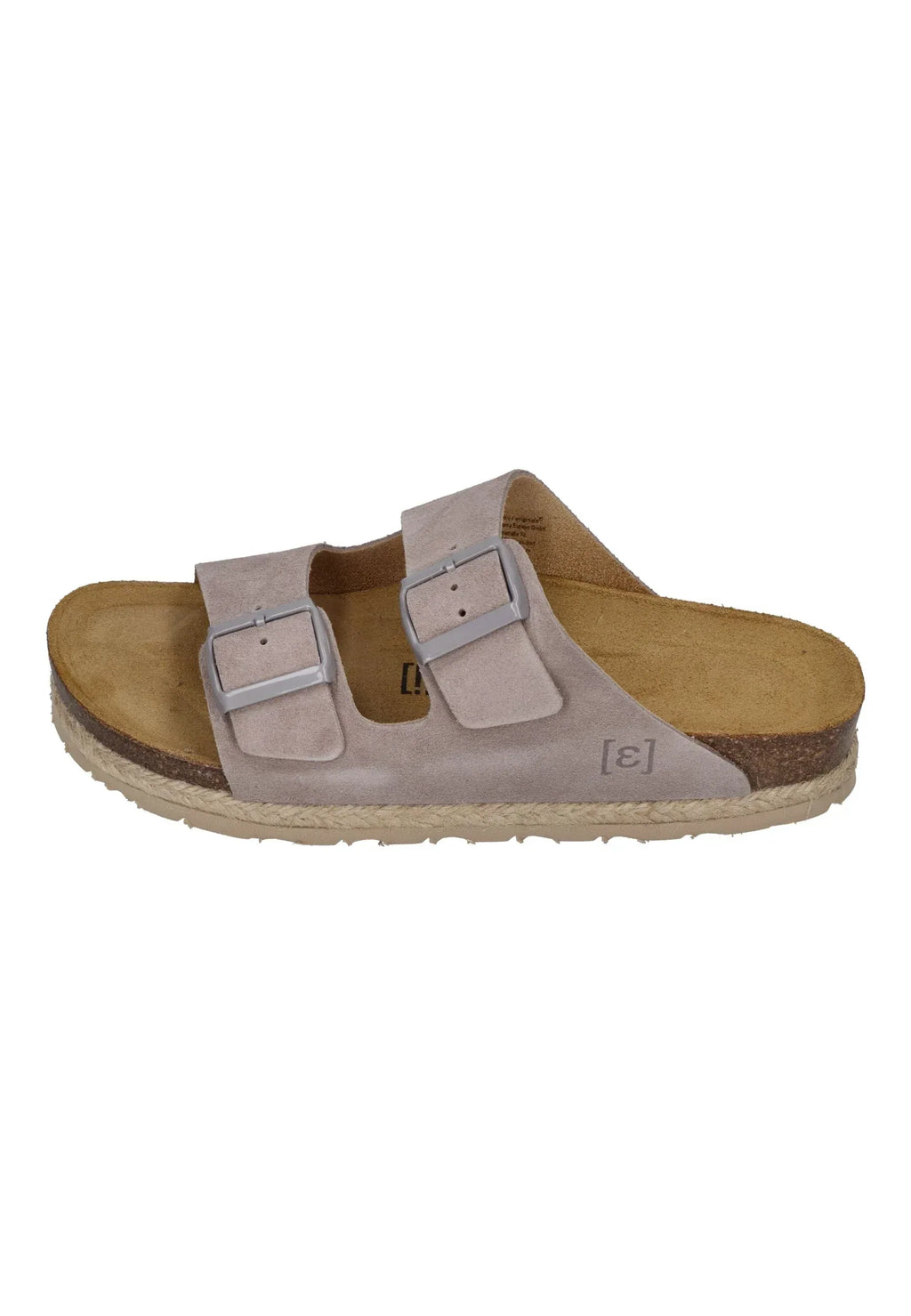ESPADRIJ L'ORIGINALE Damen Pantolette AMI VELOUR sable