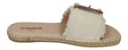ESPADRIJ L'ORIGINALE Damen Pantolette - BELFORT LINEN - nature