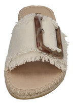 ESPADRIJ L'ORIGINALE Damen Pantolette - BELFORT LINEN - nature