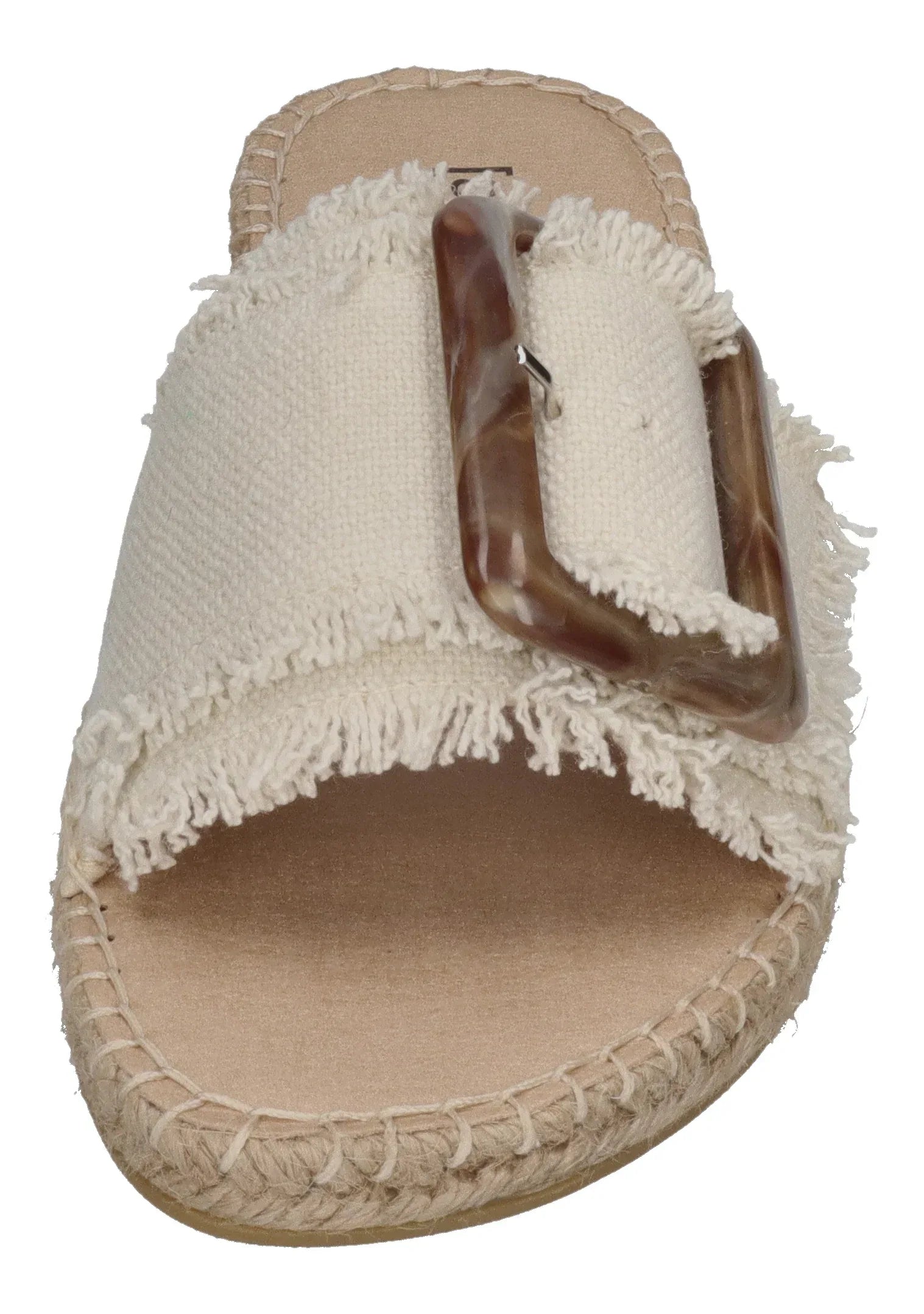 ESPADRIJ L'ORIGINALE Damen Pantolette - BELFORT LINEN - nature