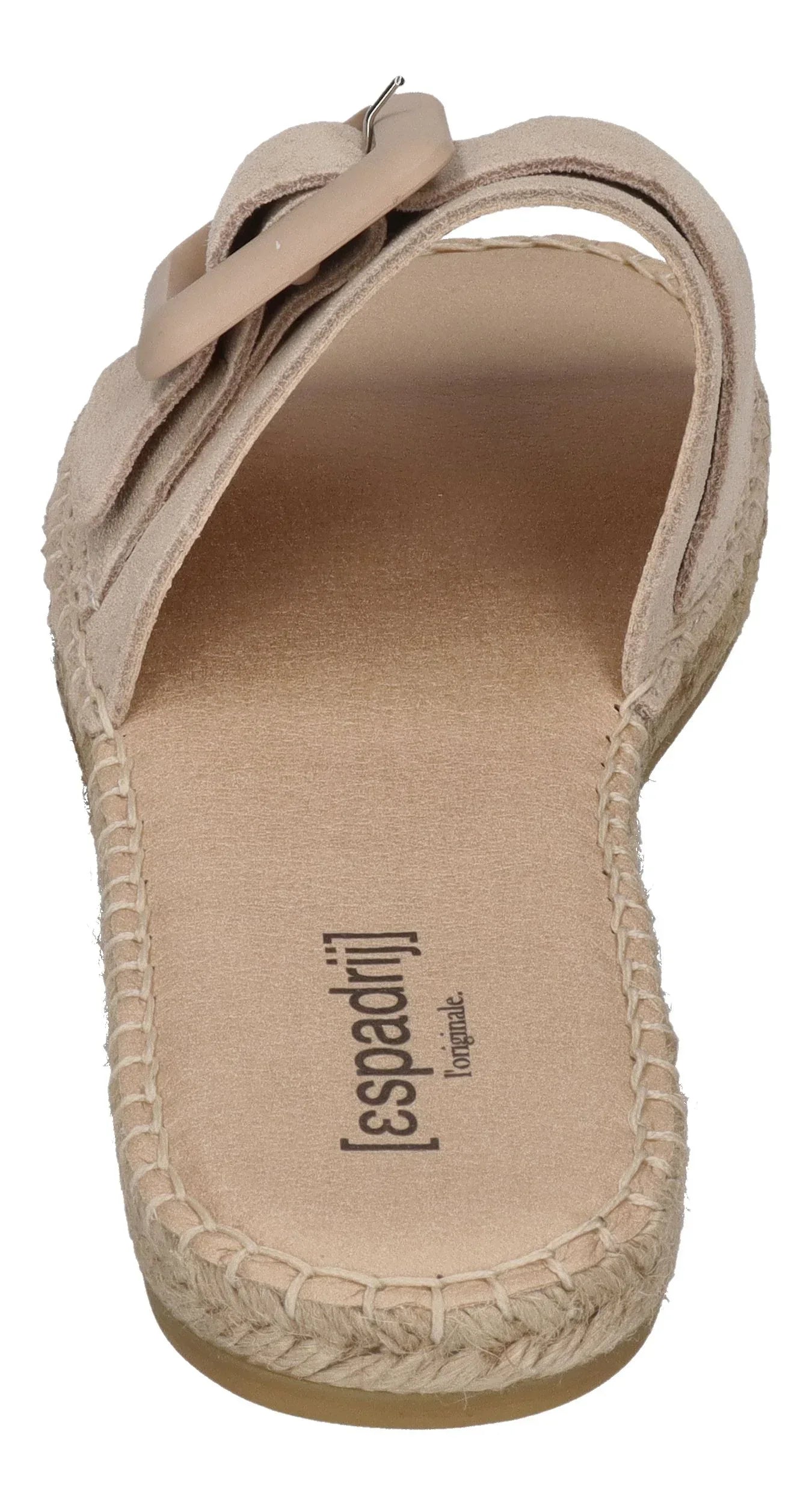 ESPADRIJ L'ORIGINALE Damen Pantolette - BELFORT MONO - beige