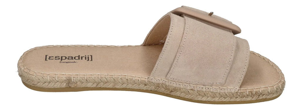 ESPADRIJ L'ORIGINALE Damen Pantolette - BELFORT MONO - beige