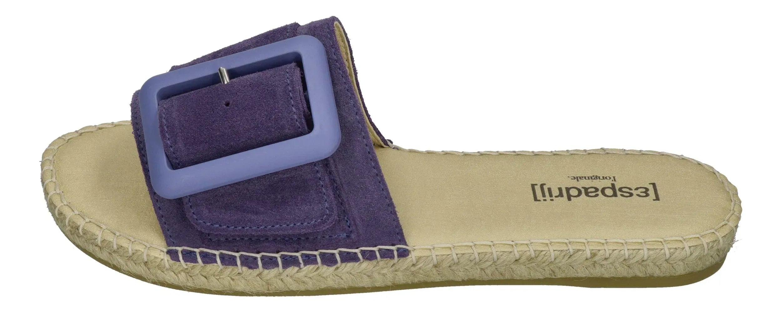 ESPADRIJ L'ORIGINALE Damen Pantolette BELFORT MONO dusty blue