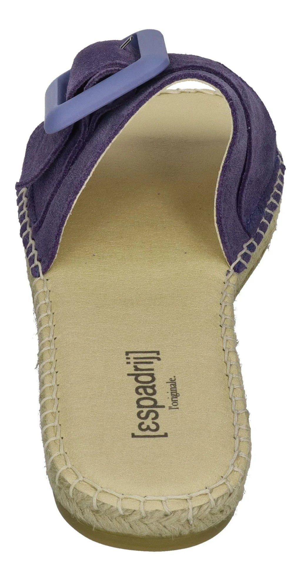 ESPADRIJ L'ORIGINALE Damen Pantolette BELFORT MONO dusty blue