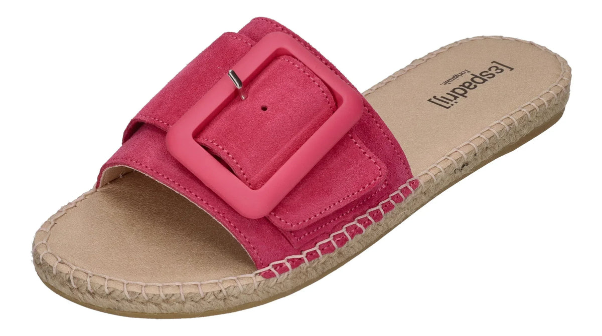 ESPADRIJ L'ORIGINALE Damen Pantolette - BELFORT MONO - pink
