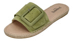 ESPADRIJ L'ORIGINALE Damen Pantolette - BELFORT MONO - vert clair