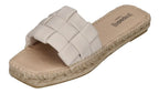 ESPADRIJ L'ORIGINALE Damen Pantolette - CARRE CHECK - nature