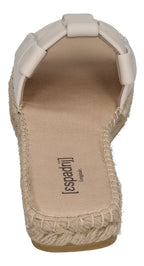ESPADRIJ L'ORIGINALE Damen Pantolette - CARRE CHECK - nature
