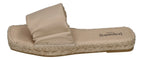 ESPADRIJ L'ORIGINALE Damen Pantolette - CARRE RUFFLE - beige