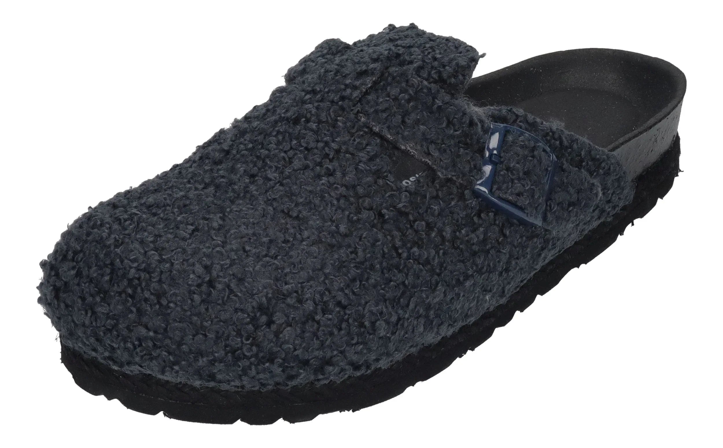 ESPADRIJ L'ORIGINALE Damen Pantoletten Clogs - CLOQ CURLY asphalt