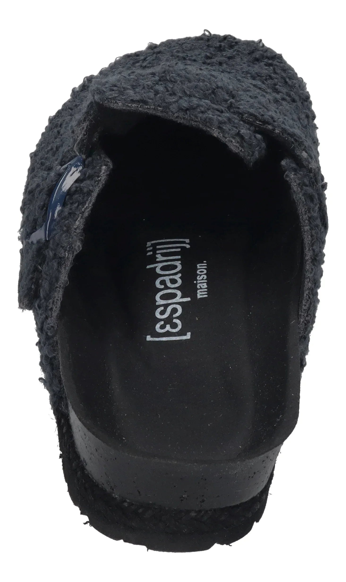ESPADRIJ L'ORIGINALE Damen Pantoletten Clogs - CLOQ CURLY asphalt