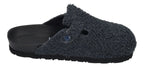 ESPADRIJ L'ORIGINALE Damen Pantoletten Clogs - CLOQ CURLY asphalt