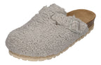 ESPADRIJ L'ORIGINALE Damen Pantoletten Clogs - CLOQ CURLY gris