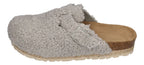 ESPADRIJ L'ORIGINALE Damen Pantoletten Clogs - CLOQ CURLY gris