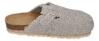 ESPADRIJ L'ORIGINALE Damen Pantoletten Clogs - CLOQ CURLY gris