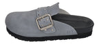 ESPADRIJ L'ORIGINALE Damen Pantoletten Clogs - CLOQ RIVET gris