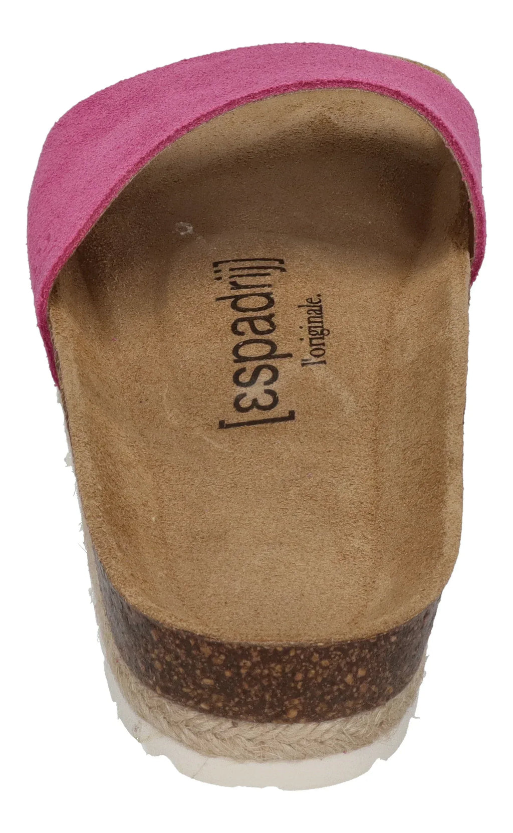 ESPADRIJ L'ORIGINALE Damen Pantolette - COPINE VELOUR - pink