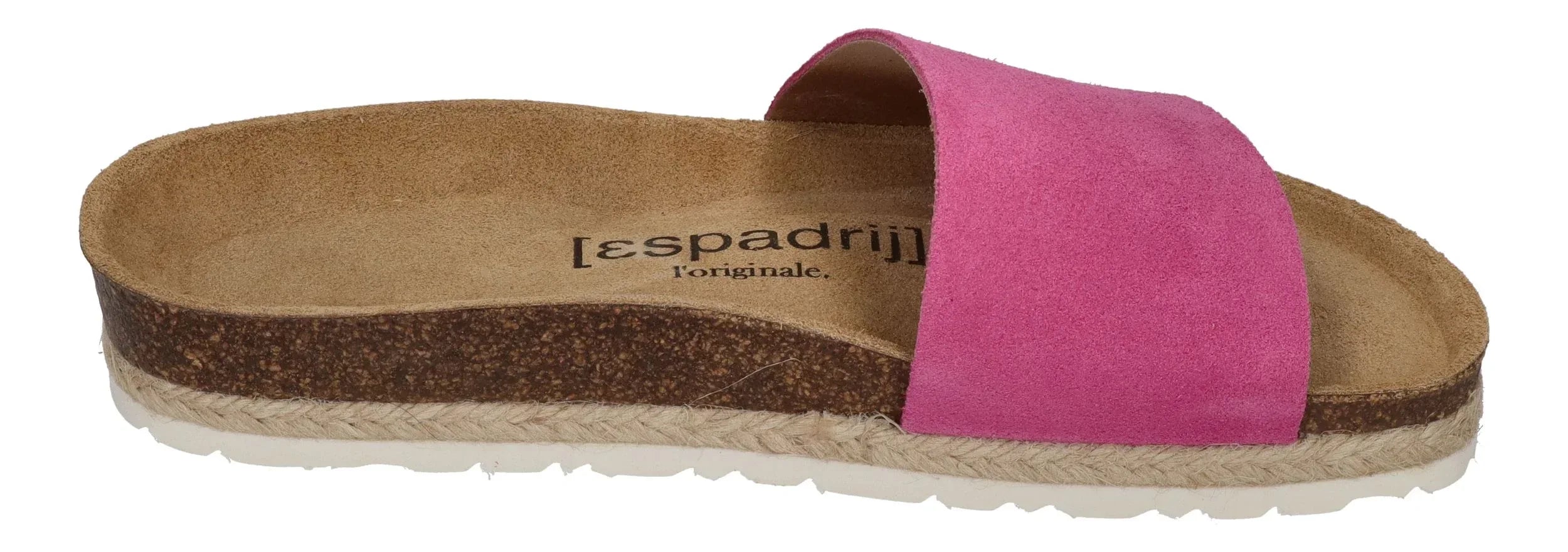 ESPADRIJ L'ORIGINALE Damen Pantolette - COPINE VELOUR - pink